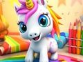 Cluiche Leabhar Dathúcháin: Unicorn  ar líne