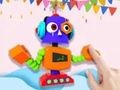 Cluiche Leabhar Dathúcháin: Robot  ar líne