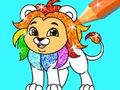 Cluiche Leabhar Dathúcháin: Lion  ar líne