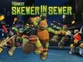Cluiche Ninja Turtles Déagóirí Mutant: Skewer sa Séarach  ar líne