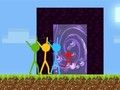 Cluiche Cluiche Stickman Bunny Hop Seifteanna  ar líne