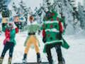 Cluiche Ionad sciála Calóga sneachta i bhfolach  ar líne