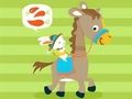 Cluiche Leabhar Dathúcháin: Riding Horse  ar líne