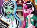 Cluiche Cluiche Cailíní Monster Ar ais ar Scoil  ar líne
