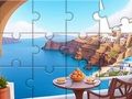 Cluiche Puzal Jigsaw: Santorini  ar líne