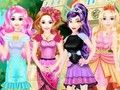Cluiche Cluiche ar líne Fairy Tale Makeover Party  ar líne