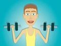Cluiche Clicker Muscle ar líne Cluiche Clicker Muscle ar líne