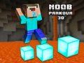 Cluiche Cluiche Noob Parkour 3D ar líne  ar líne