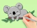 Cluiche Leabhar Dathúcháin: Dhá Koalas  ar líne