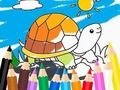 Cluiche Leabhar Dathúcháin: Turtle Grianmhar  ar líne