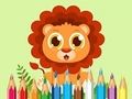 Cluiche Leabhar Dathúcháin: Baby Lion  ar líne
