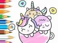Cluiche Leabhar Dathúcháin: A Cup Of Unicorn  ar líne