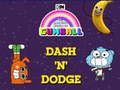 Cluiche An Domhan iontach de Gumball Dash 'n' Dodge  ar líne