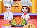 Cluiche Cócaireacht Dinnéar Altaithe Chef Twins  ar líne