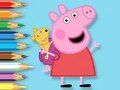 Cluiche Leabhar Dathúcháin: Peppa Le Bréagán  ar líne