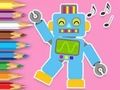 Cluiche Leabhar Dathúcháin: Robot Rince  ar líne