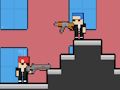 Cluiche Noobwars dearg agus gorm  ar líne