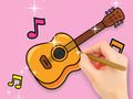 Cluiche Leabhar Dathúcháin: Star Guitar  ar líne