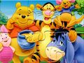 Cluiche Puzal Jigsaw: Winnie Le Cairde  ar líne