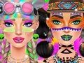 Cluiche Féile Vibes Makeup  ar líne
