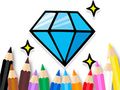 Cluiche Leabhar Dathúcháin: Shining-Diamond  ar líne