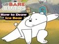 Cluiche Táimid Bare Bears Conas a Tarraing Oighear Bear  ar líne