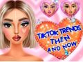 Cluiche Treochtaí TikTok Makeup Anois Agus Anois  ar líne