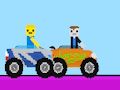 Cluiche Obby vs noob tiománaí  ar líne