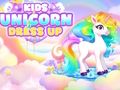 Cluiche Cluiche Kids Unicorn gléasadh suas  ar líne
