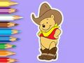 Cluiche Leabhar Dathúcháin: Cowboy Winnie  ar líne