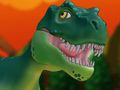 Cluiche Rith Dino: Lava  ar líne