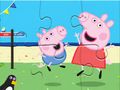 Cluiche Puzal Jigsaw: Lá Spraoi le Peppa  ar líne