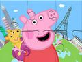 Cluiche Puzal Jigsaw: Taisteal Peppa Timpeall  ar líne
