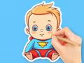 Cluiche Leabhar Dathúcháin: Super Baby gleoite  ar líne
