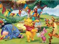 Cluiche Puzal Jigsaw: Cóisir Winnie The Pooh  ar líne