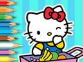Cluiche Leabhar Dathúcháin: Margadh Hello Kitty  ar líne