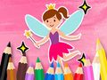 Cluiche Leabhar Dathúcháin: Little Pretty Fairy  ar líne