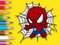 Cluiche Leabhar Dathúcháin: Baby Spiderman  ar líne