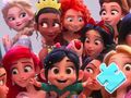 Cluiche Puzal Jigsaw: Grianghraf Teaghlaigh Disney Princess  ar líne