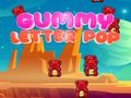 Cluiche Gummy Litir Pop  ar líne