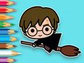 Cluiche Leabhar Dathúcháin: Flying Potter  ar líne