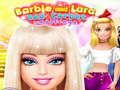 Cluiche Barbie agus Lara Dúshlán Cairpéad Dearg  ar líne