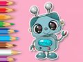 Cluiche Leabhar Dathúcháin: Smile Robot  ar líne