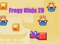 Cluiche Cluiche Frogy Ninja 2D  ar líne