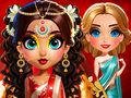 Cluiche Cluiche Líne Asoka Makeup Bride Indiach  ar líne