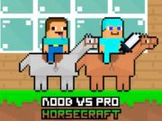 Cluiche Cluiche Noob vs Pro HorseCraft ar lĂne Cluiche Cluiche Noob vs Pro HorseCraft ar lĂne