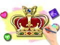 Cluiche Leabhar Dathúcháin: Royal Crown  ar líne