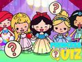 Cluiche Tráth na gCeist do Pháistí: Princess Quiz  ar líne