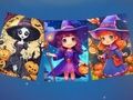 Cluiche Puzal Jigsaw Spooky Oíche Shamhna  ar líne