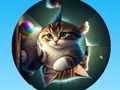 Cluiche Puzal Jigsaw Babhta Pictiúir a bhailiú le kittens gleoite  ar líne